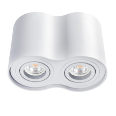Світильник точковий BORD DLP-250-W, 2xGU10, IP20, білий матовий, Kanlux 22554