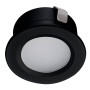 Світильник точковий IMBER LED WW, 1W, 105lm, 3000K, IP65, чорний, Kanlux 23523