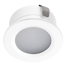 Світильник точковий IMBER LED WW, 1W, 105lm, 3000K, IP65, білий, Kanlux 23526