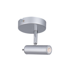 Світильник спот TUME LED EL-1O, 6W, 3000K, IP20, сірий, Kanlux 24450