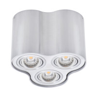 Світильник точковий BORD DLP-350-AL, 3xGU10, IP20, алюміній, Kanlux 25802