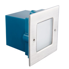 Світильник настінний TAXI SMD L C/M-NW, 0.6W, 10lm, 4000K, IP54, хром, Kanlux 26461