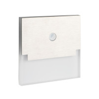 Світильник SABIK LED PIR, 0.8W, 12V DC, 3000K, IP20, нерж.сталь, з датч., Kanlux 27374