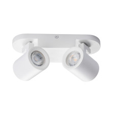 Світильник спот LAURIN EL-2I W, 2xGU10, IP20, білий, Kanlux 29122