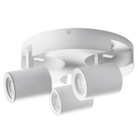 Світильник спот LAURIN EL-3O W, 3xGU10, IP20, білий, Kanlux 29126