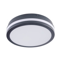 Світильник пристельовий BENO LED O-SE, 18W, IP54, 4000K, датчик, графіт, Kanlux 32948