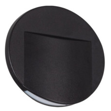 Світильник ERINUS O B-WW, 12DC, 0.8Вт LED, 3000К, чорний, Kanlux 33334