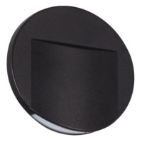 Світильник ERINUS O B-NW, 12DC, 0.8Вт LED, 4000К, чорний, Kanlux 33335