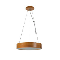 Світильник підвісний JASMIN C 370-G/O, 2хЕ27, IP20 золотий дуб, Kanlux 36500