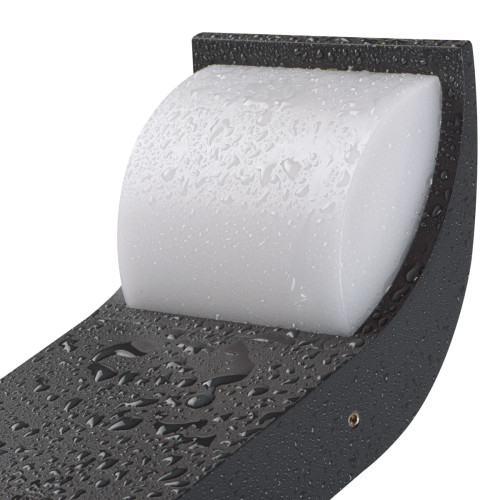 Світильник вуличний ABETE LED 80, 7Вт, 4000К, IP44, графіт, Kanlux 36571