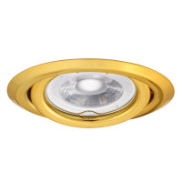 Світильник точковий ARGUS II CT-2115-G, GU10, IP20, золото, Kanlux 37161
