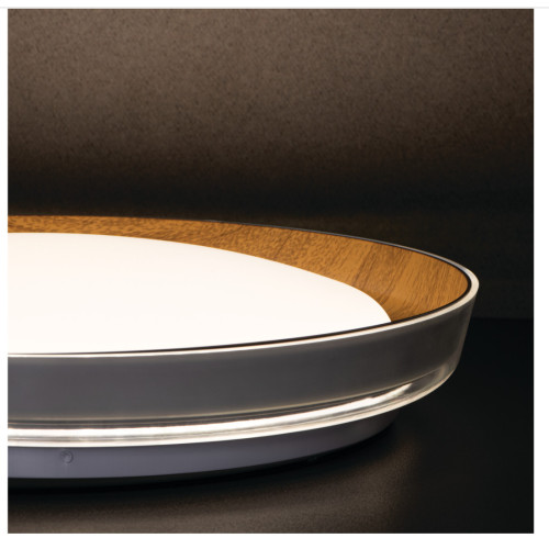 Світильник пристельовий NIFU LED 17.8 Вт, 4000K, IP20, білий/коричневий, Kanlux 37317