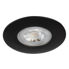 Світильник точковий FIZU, 4.8 Вт, 4000К, IP44, чорний, Kanlux 38261