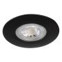 Світильник точковий FIZU, 4.8 Вт, 4000К, IP44, чорний, Kanlux 38261