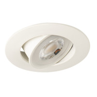 Світильник точковий FIZU, 4.8 Вт, 4000К, IP20, білий, Kanlux 38262