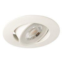 Світильник точковий FIZU, 4.8 Вт, 3000К, IP20, білий, Kanlux 38264