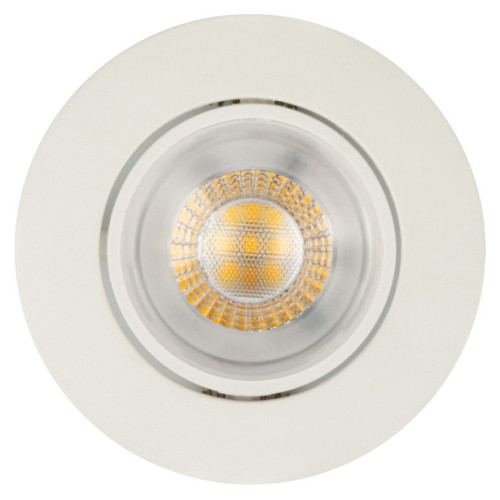 Світильник точковий FIZU, 4.8 Вт, 3000К, IP20, білий, Kanlux 38264