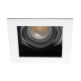 Світильник точковий ARET DTL, Gx5.3/GU10, IP20, білий/чорний, Kanlux 38363