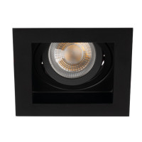Світильник точковий ARET DTL, Gx5.3/GU10, IP20, чорний, Kanlux 38365