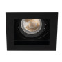 Світильник точковий ARET DTL, Gx5.3/GU10, IP20, чорний, Kanlux 38365