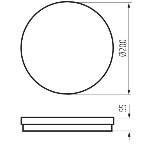 Світильник пристельовий BENO ECO CCT, 12 Вт, IP65, 3000/4000/6500K, білий, Kanlux 38380
