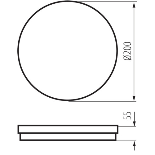 Світильник пристельовий BENO ECO CCT, 20 Вт, IP65, 3000/4000/6500K, білий, Kanlux 38382