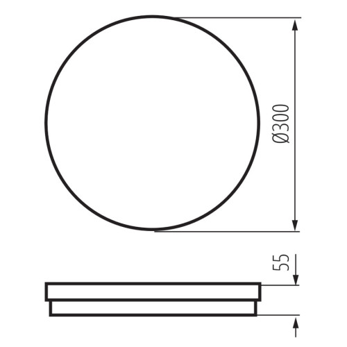 Світильник пристельовий BENO ECO CCT, 30 Вт, IP65, 3000/4000/6500K, чорний, Kanlux 38385