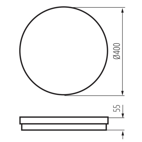 Світильник пристельовий BENO ECO CCT, 40 Вт, IP65, 3000/4000/6500K, білий, Kanlux 38386