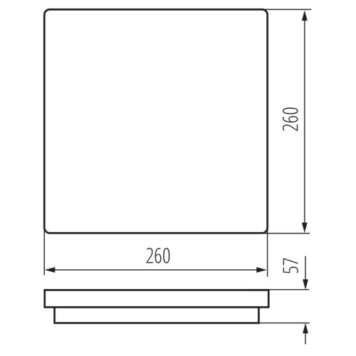 Світильник пристельовий BENO CCT, 24/30 Вт, IP65, 3000/3500/4000K, графіт, Kanlux 38779