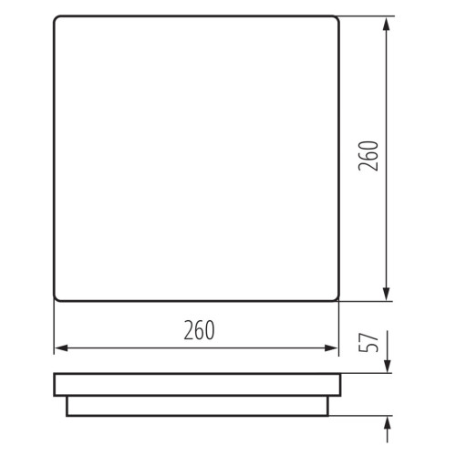 Світильник пристельовий BENO CCT, 24/30 Вт, IP65, 3000/3500/4000K, білий, Kanlux 38782