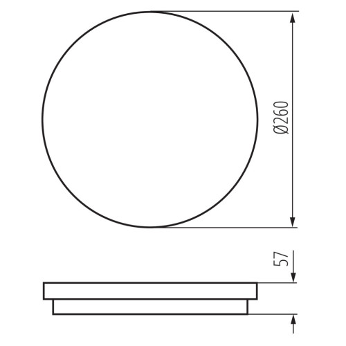 Світильник пристельовий BENO CCT, 24/30 Вт, IP65, 3000/3500/4000K, графіт, Kanlux 38783