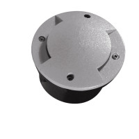 Світильник грунтовий ROGER DL-2LED6, 1W, 6500K, IP66, сірий, Kanlux 07281