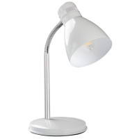 Настільна лампа ZARA HR-40-BL, E14, IP20, білий, Kanlux 7564